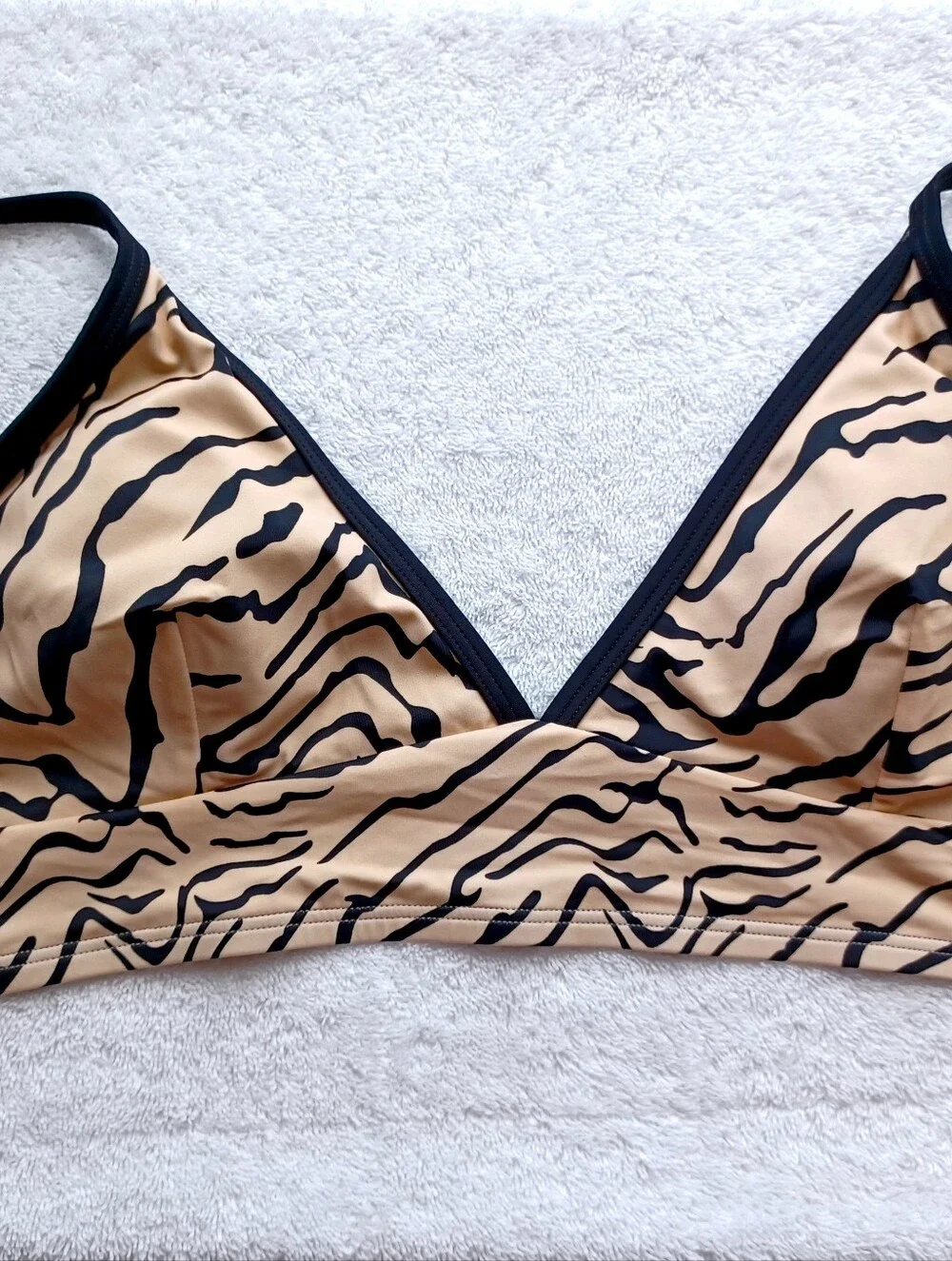 VENUS Tiger-Print Bikini Set, Size 12